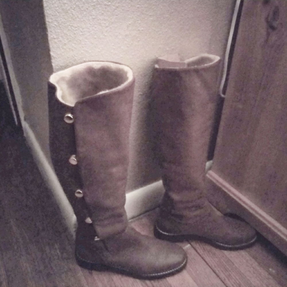 Michael Kors leather boots